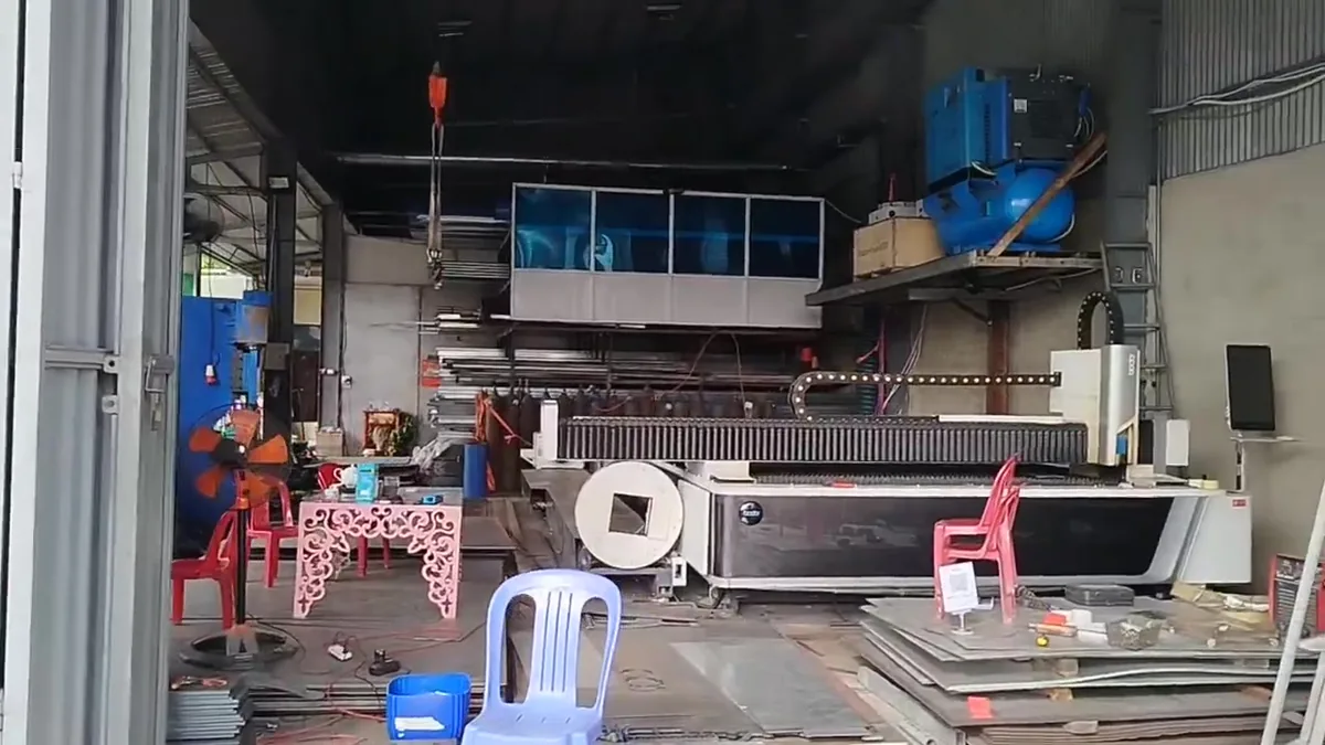 Sản phẩm trang trí kim loại cắt laser CNC
